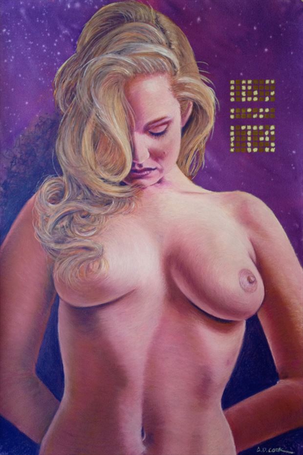 bliss artistic nude artwork by artist a d cook