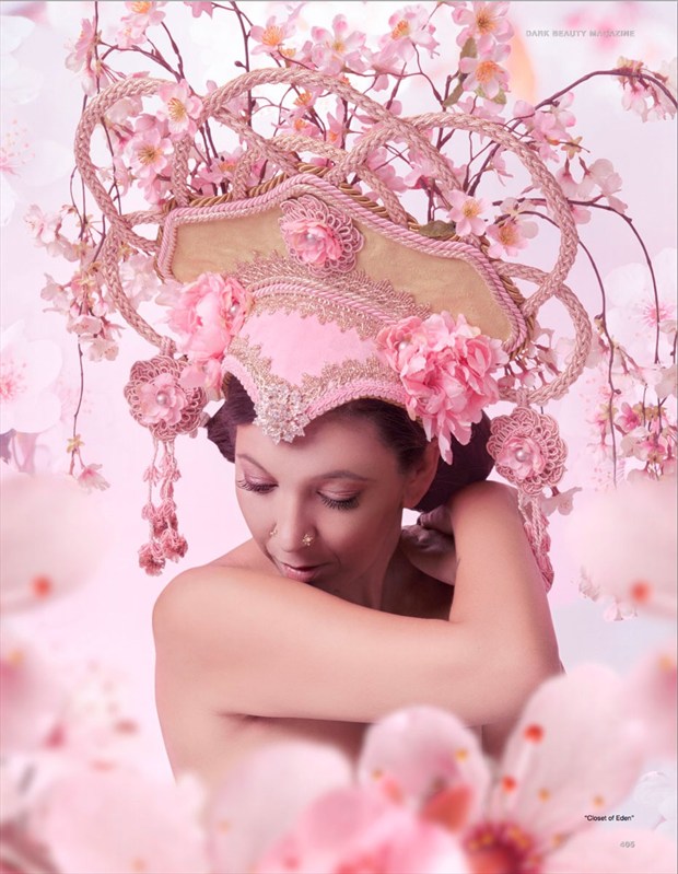 blossoming Fantasy Artwork by Model Miss be