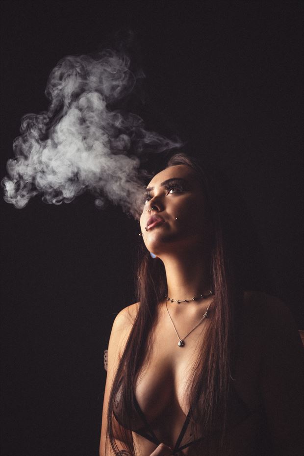 blowing off steam lingerie photo by photographer rhett