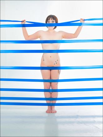 blue ribbon event artistic nude photo by photographer penfoldpc