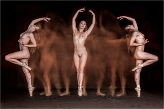 blurred dancer artistic nude photo by photographer wavepower