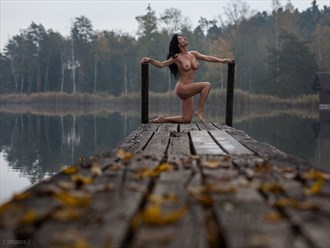 boardwalk in fall Artistic Nude Photo by Photographer xposures