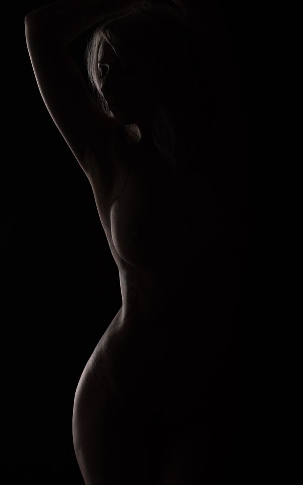 body curves and darkness artistic nude photo by photographer arcis