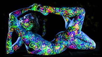 bodypaint abstract photo by artist robin cay