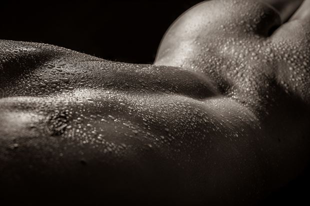 bodyscape b w abstract artwork by model calypso ghost