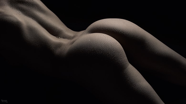 bodyscape figure study photo by model lilith etch