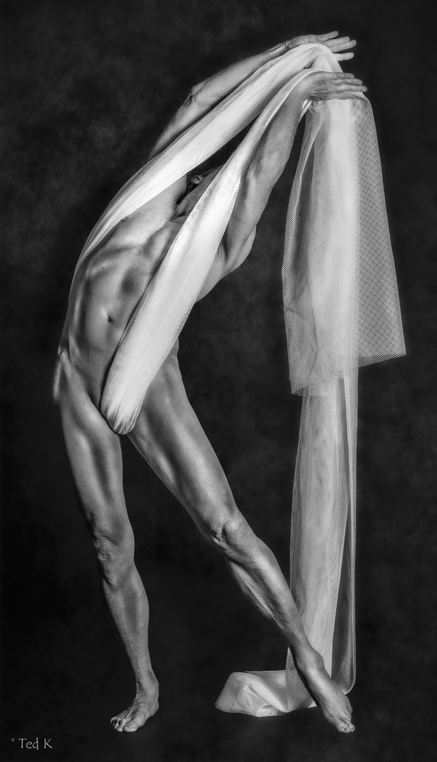 bow artistic nude photo by artist artfitnessmodel