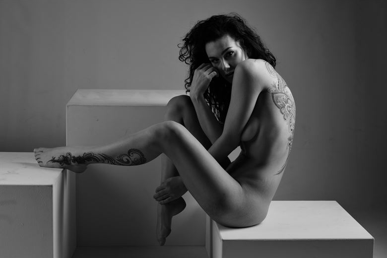 box queen artistic nude photo by photographer stenning 