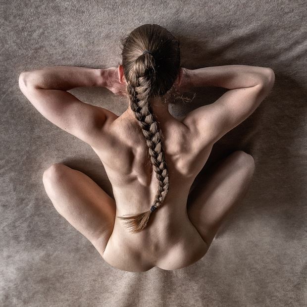 braided artistic nude photo by photographer rick jolson