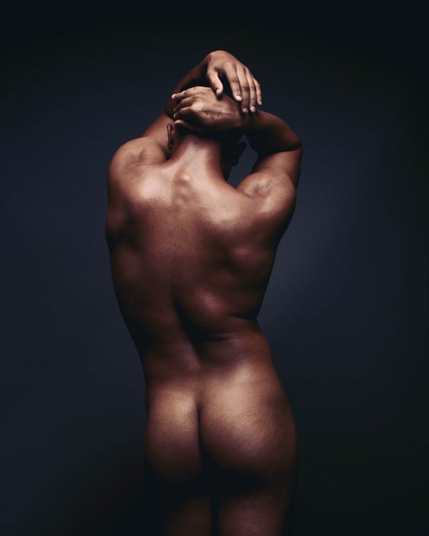 brandon s back artistic nude photo by photographer david clifton strawn