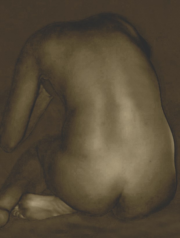 bronze Artistic Nude Photo by Photographer lighting photography