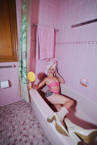 bubblegum princess bikini photo by model hannah j shoemaker