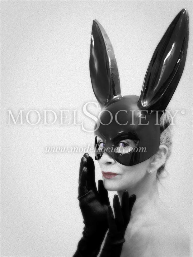 bunny lips fantasy photo by model fleur