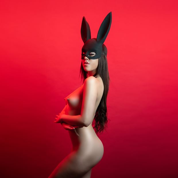 bunnygirl artistic nude photo by photographer boudoirstudio ca