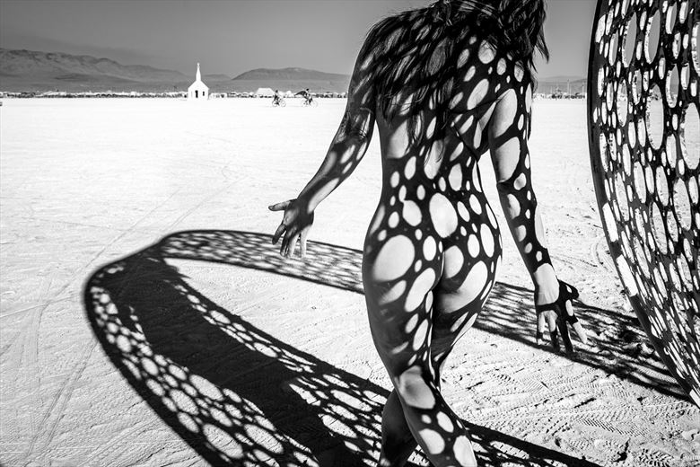 burning man artistic nude photo by model april a mckay