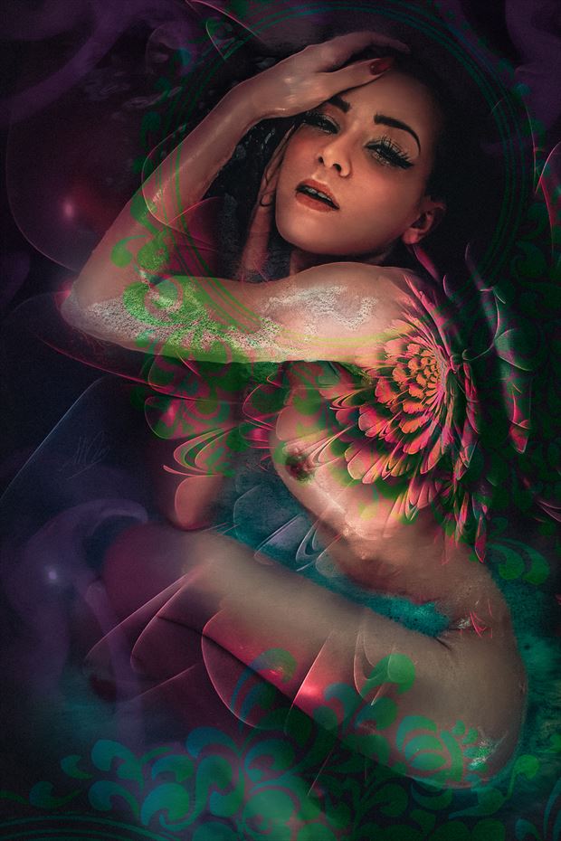 butterfly effect artistic nude artwork by artist todd f jerde