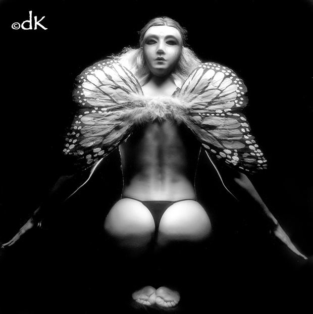 butterly queen artistic nude photo by photographer dkeos