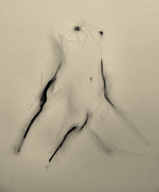 by Haydn Dickenson Artistic Nude Artwork by Model Lanatrelana