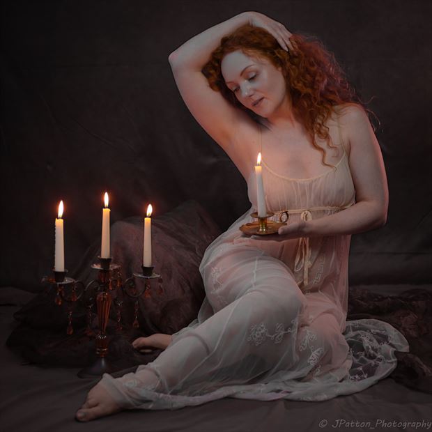 candle in the wind artistic nude photo by photographer jpatton_photography