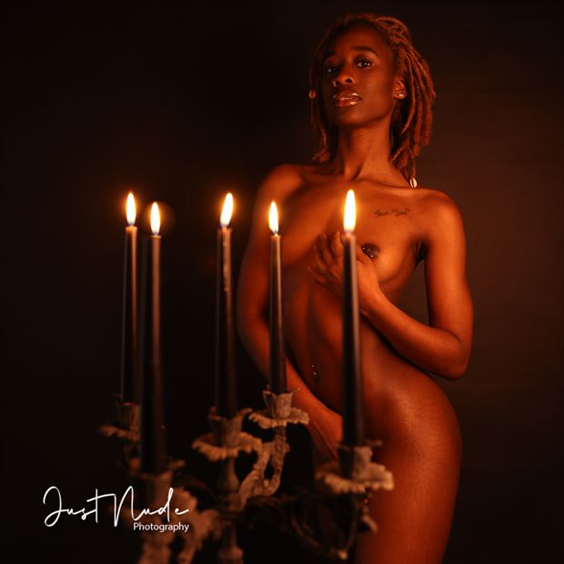 candle light shoot 1st artistic nude photo by photographer justnude nl