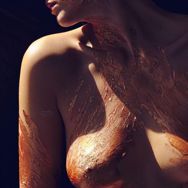 canvas artistic nude photo by photographer germansc
