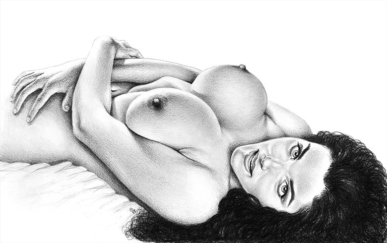 carlie artistic nude artwork by artist subhankar biswas