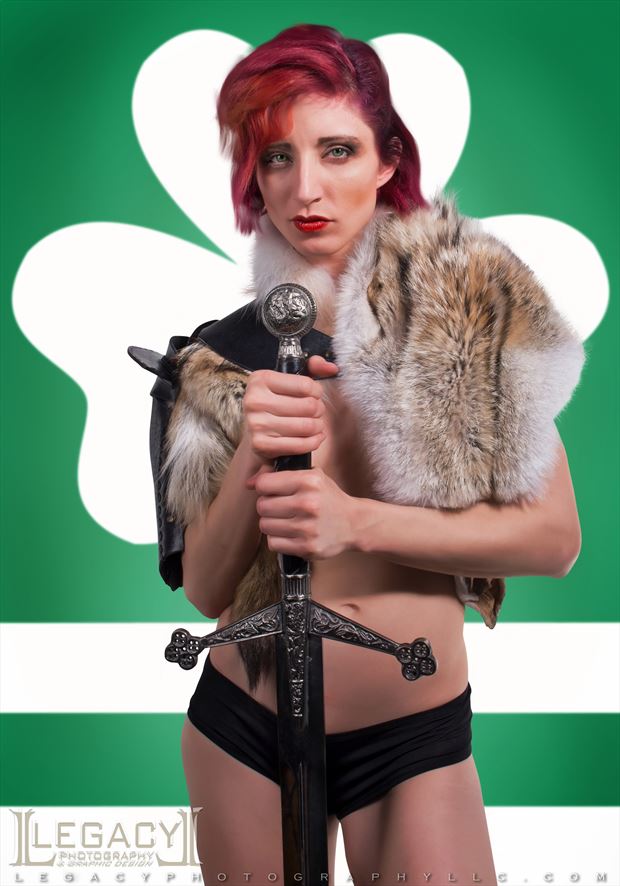 celtic warrior sensual photo by photographer legacyphotographyllc