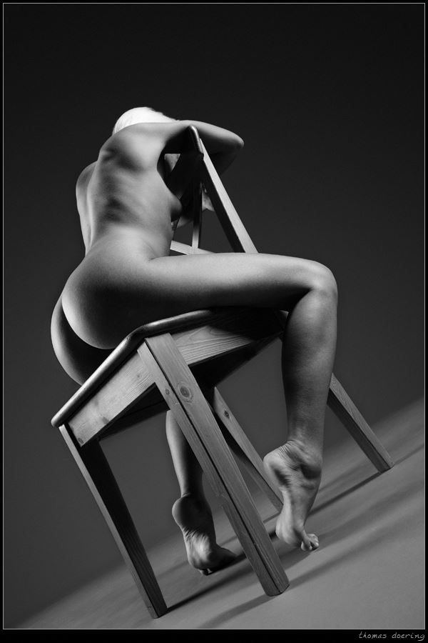 chairleader artistic nude photo by photographer thomas doering