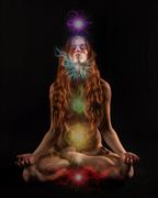 chakras surreal artwork by photographer intimate images