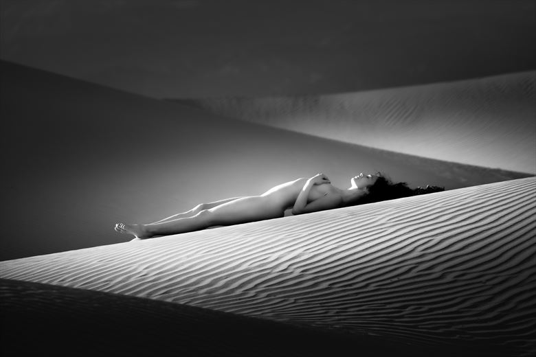 chey desert study 11 artistic nude photo by photographer mountainlight