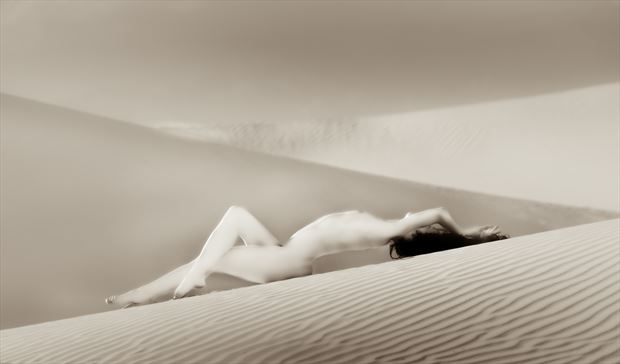 chey desert study 9 artistic nude photo by photographer mountainlight