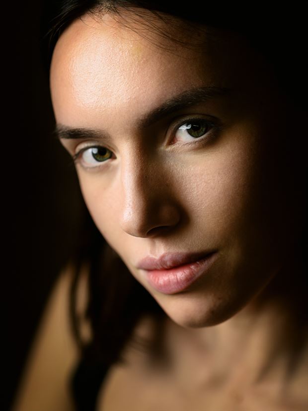 chiaroscuro close up photo by photographer ad