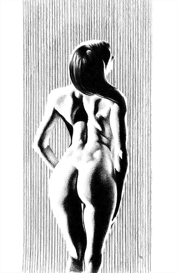chiaroscurvo artistic nude artwork by artist sublime ape