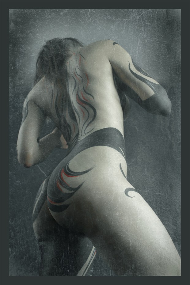 chromosome 11 Artistic Nude Artwork by Model Diana Revo