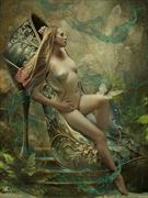 cinderella artistic nude artwork by artist digital desires