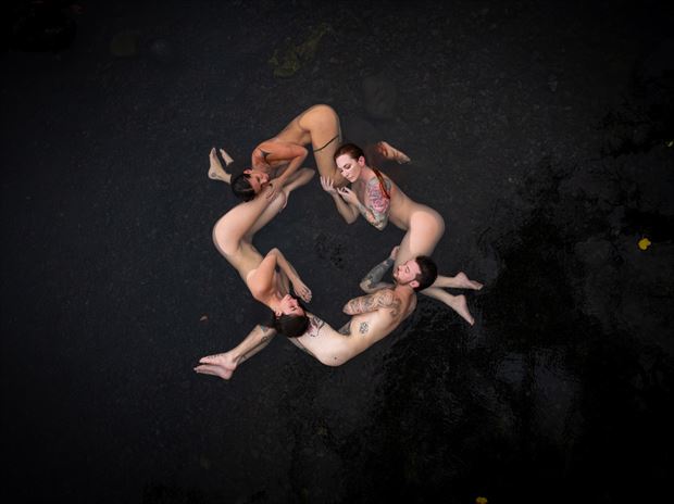 circle artistic nude artwork by photographer 808studioeros