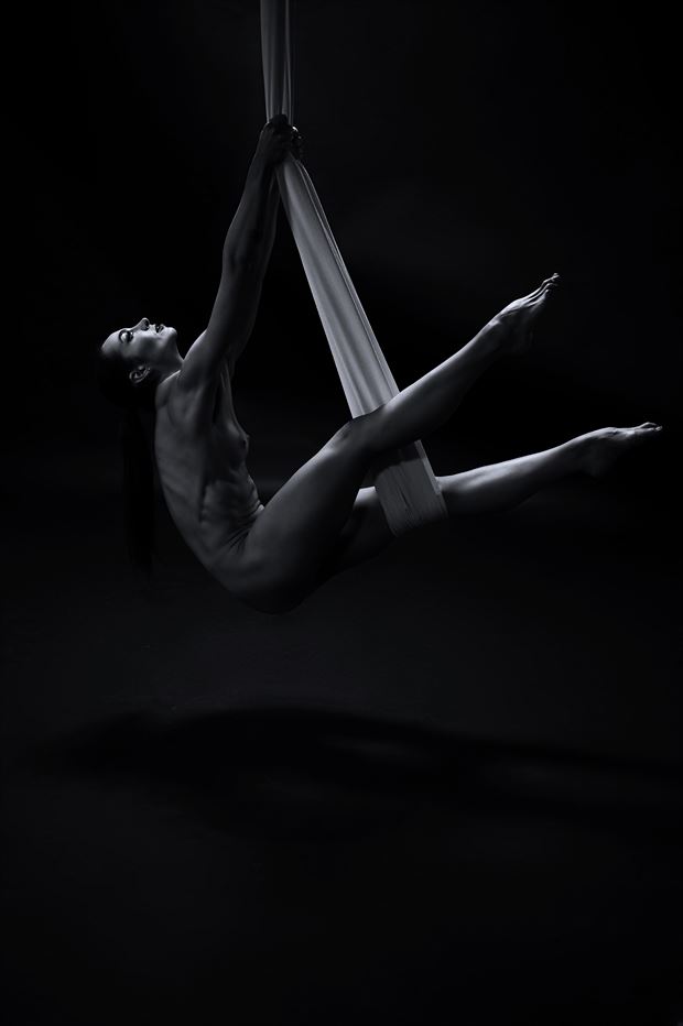 climbing to the sky artistic nude photo by model bia