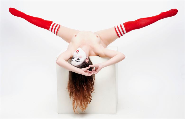 clowning around artistic nude photo by photographer stromephoto
