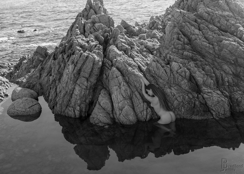 coastal pool Artistic Nude Photo by Model MaryCeleste