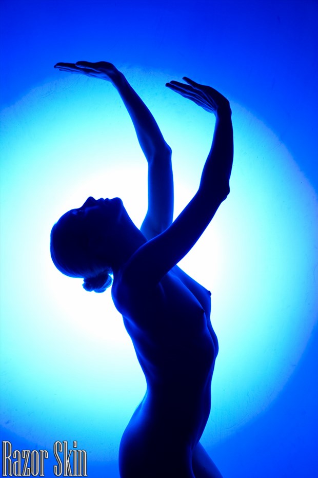 cobalt blue 2 artistic nude photo by photographer hyder images
