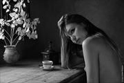 coffee time artistic nude artwork by photographer zoltan k 