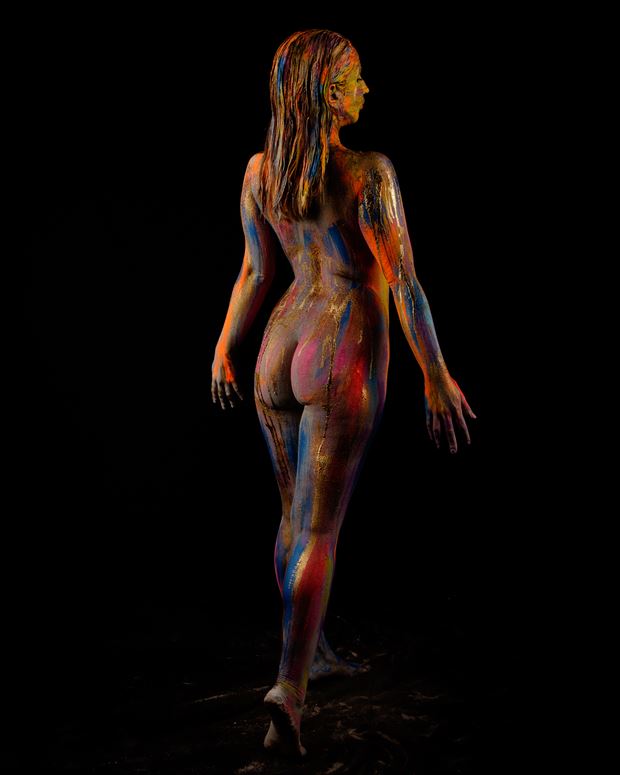 color bodypaint artistic nude photo by photographer alejandro vaccarili