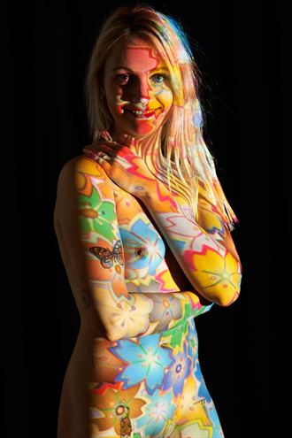 colourfull artistic nude photo by photographer quantum locked
