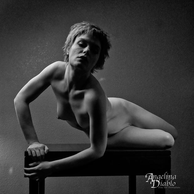 confined artistic nude photo by photographer angelina diablo