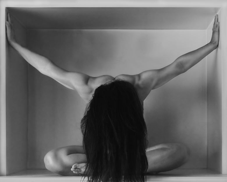 confinement artistic nude photo by photographer robin burch