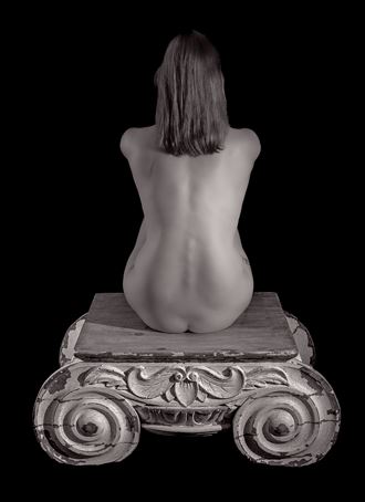 contemplation artistic nude photo by photographer demo vision