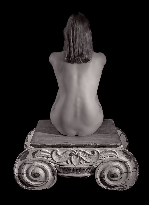 contemplation artistic nude photo by photographer demo vision