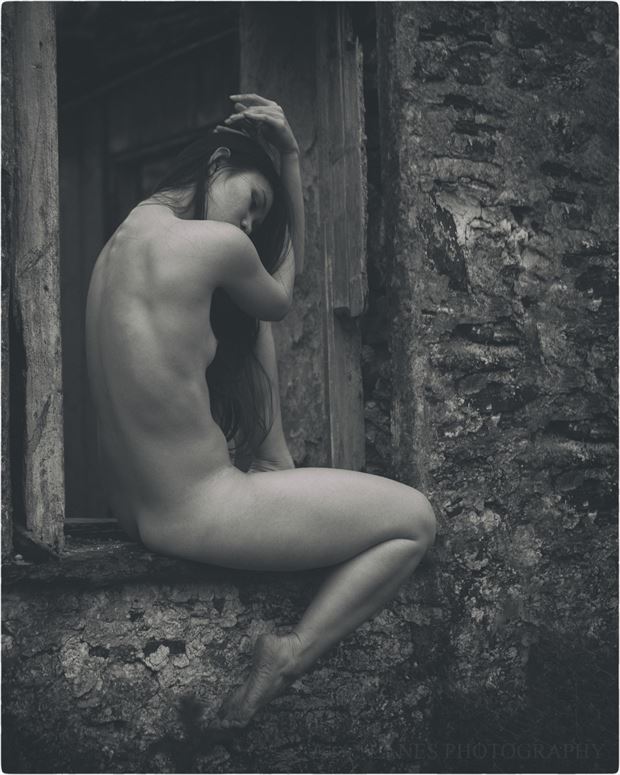contemplation artistic nude photo by photographer lanes photography