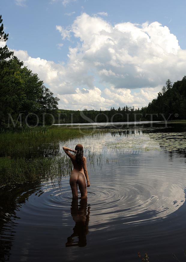 copper falls state park wi artistic nude photo by photographer ray valentine