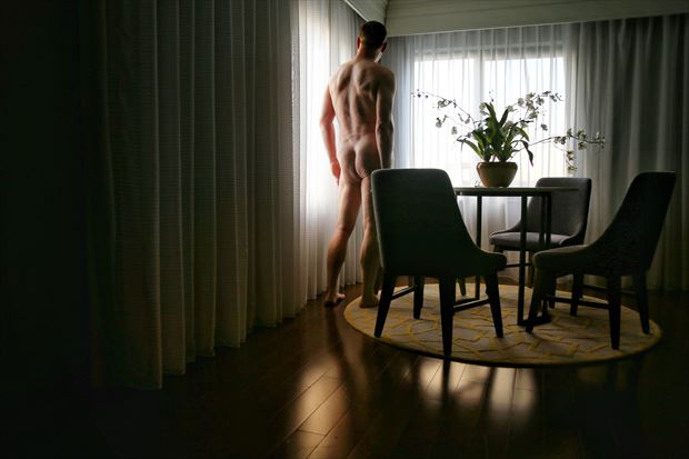 corner table artistic nude photo by photographer ashleephotog